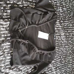 Claire Lave Up Ruffle Long Sleeve